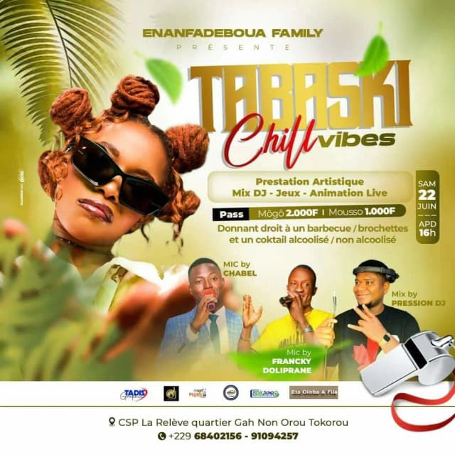 Image mobile pour Chill de TABASKI CHILL VIBES à Cotonou Image mobile pour Chill de TABASKI CHILL VIBES à Cotonou
