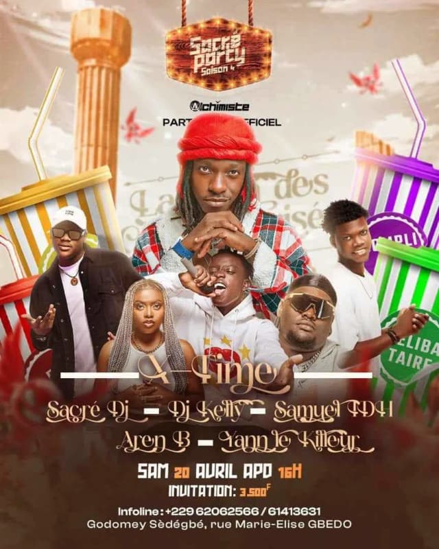 Image mobile pour Chill de Sacré Party - Saison 4 à Godomer Image mobile pour Chill de Sacré Party - Saison 4 à Godomer